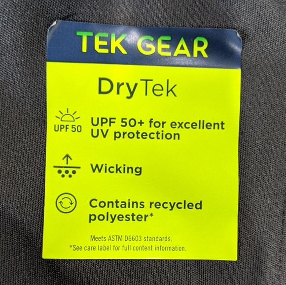 TEK GEAR MEN'S ATHLETIC SHORTS GRAY/TEAL SIZE XXL - Picture 5 of 7